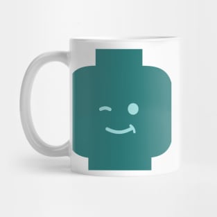 Minifig Winking Head Mug